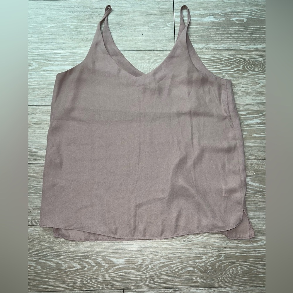 Rose Flowy Tank Top Blouse